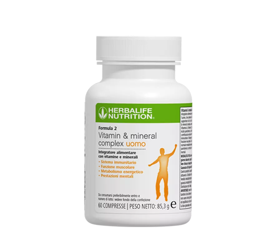 Formula 2 Vitamin & Mineral Complex Uomo - 60 Tavolette